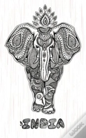 Capa do artigo India: Blank Travel Journal With Elephan