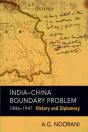 India-China Boundary Problem, 1846-1947 - Preview