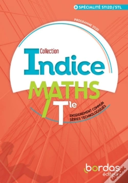 Capa do artigo Indice Maths : Terminale ; Enseignement Commun, Séries Technologiques ; Spécialité St2id/Stl (Édition 2020)
