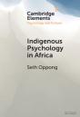 Indigenous Psychology In Africa - Preview