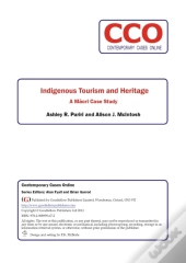 Indigenous Tourism And Heritage: A Maori Case Study