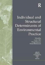Individual And Structural Determinants Of Environmental Practice - Preview