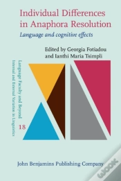Capa do artigo Individual Differences In Anaphora Resolution