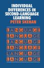 Individual Differences In Second Language Learning - Preview