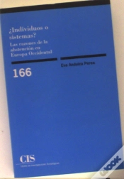 Capa do artigo ¿Individuos O Sistemas?