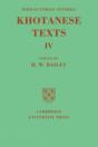 Indo-Scythian Studies: Being Khotanese Texts Volume Iv: Volume 4 - Preview