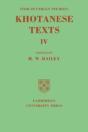 Indo-Scythian Studies: Being Khotanese Texts Volume Iv: Volume 4 - Preview