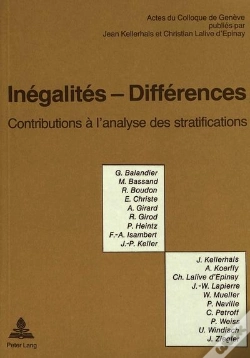 Capa do artigo Inegalites-Differences
