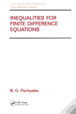 Capa do artigo Inequalities For Finite Difference Equations