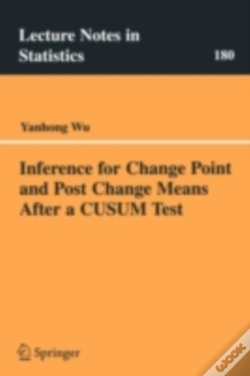 Capa do artigo Inference For Change Point And Post Change Means After A Cusum Test