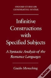 Capa do artigo Infinitive Constructions With Specified Subjects