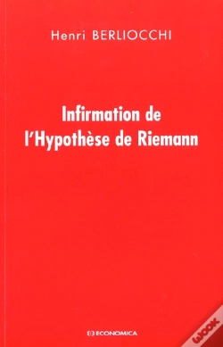 Capa do artigo Infirmation De L'Hypothese De Riemann