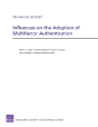 Influences On The Adoption Of Multifactor Authentication - Preview