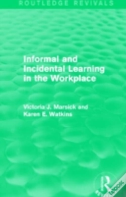 Capa do artigo Informal And Incidental Learning In The Workplace (Routledge Revivals)