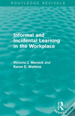 Capa do artigo Informal And Incidental Learning In The Workplace (Routledge Revivals)
