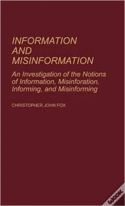 Capa do artigo Information And Misinformation