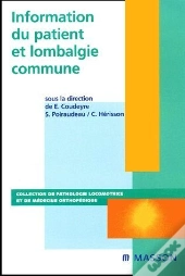 Information Du Patient Et Lombalgie Commune