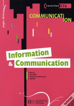 Capa do artigo Information Et Communication ; 1ère Stg ; Communication Élève
