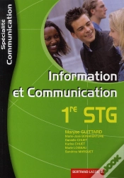 Capa do artigo Information Et Communication ; 1ère Stg Communication
