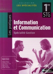 Capa do artigo Information Et Communication ; 1ère Stg Spécialité Gestion ; Élève
