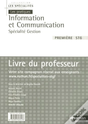 Capa do artigo Information Et Communication 1ere Stg - Specialite Gestion (Les Specialites/Les Pratiques) -