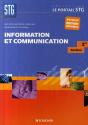 Information Et Communication ; Bac Stg ; Livre De L'Élève - Preview