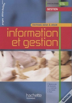 Capa do artigo Information Et Gestion ; 1ère Stg Gestion ; Livre De L'Élève