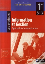 Capa do artigo Information Et Gestion ; 1ère Stg Spécialité Communication ; Élève