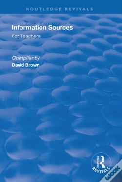 Capa do artigo Information Sources For Teachers