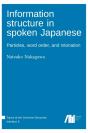 Information Structure In Spoken Japanese - Preview