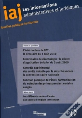 Informations Administratives Juridiques T.10; Fonction Publique Et Territoriale