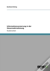 Capa do artigo Informationsverzerrung In Der Steuerwahrnehmung