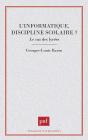 Informatique Discipline Scolaire ? - Preview