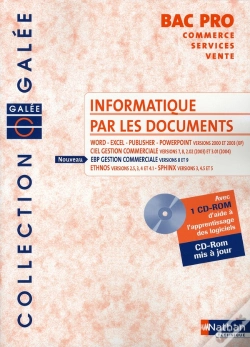 Capa do artigo Informatique Doc ; Bpro Com/Sce/Vte ; Livre De L'Eleve (Edition 2006)