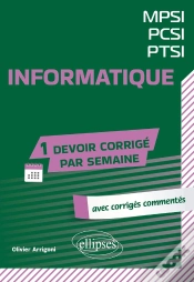 Capa do artigo Informatique : Mpsi-Pcsi-Ptsi