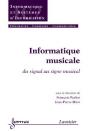Informatique Musicale Traite Ic2 - Preview