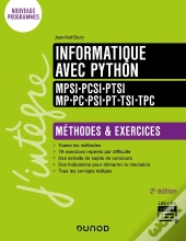 Informatique ; Prépas Scientifiques ; Méthodes Et Exercices (2e Édition)