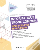 Informatique ; Tronc Commun Classes Prépas ; Mpsi-Mp2i-Pcsi-Ptsi-Bcpst-Mp-Mpi-Pc-Psi-Pt-Tsi-Tpc