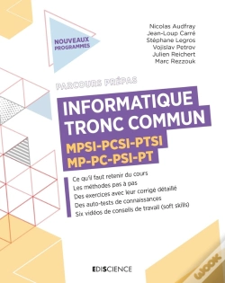 Capa do artigo Informatique ; Tronc Commun Classes Prépas ; Mpsi-Mp2i-Pcsi-Ptsi-Bcpst-Mp-Mpi-Pc-Psi-Pt-Tsi-Tpc