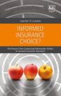 Informed Insurance Choice? - The Insurer'S Pre-Contractual Information Duties In General Consumer Insurance - Preview