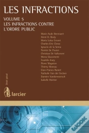 Capa do artigo Infractions Volume 5: Les Infractions Contre L