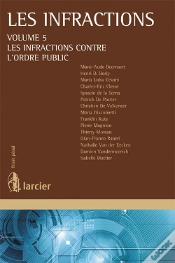 Capa do artigo Infractions Volume 5: Les Infractions Contre L'Ordre Public