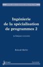 Ingenierie De La Specialisation De Programmes 2 Techniques Avancees - Preview