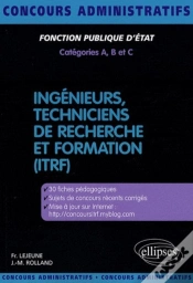 Capa do artigo Ingénieurs, Techniciens De Recherche Et Formation (Itrf)