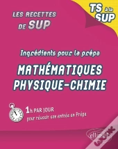 Ingredents Pour La Prepa Maths Physique Chimie