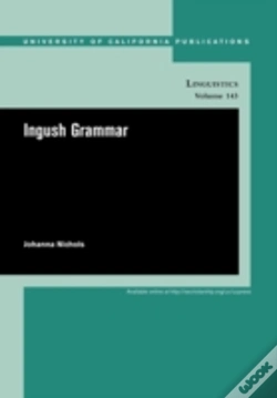Capa do artigo Ingush Grammar