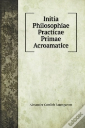 Capa do artigo Initia Philosophiae Practicae Primae Acroamatice