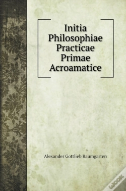 Capa do artigo Initia Philosophiae Practicae Primae Acroamatice