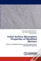 Initial Surface Absorption Properties Of Modified Mortars