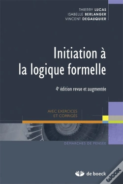 Capa do artigo Initiation À La Logique Formelle Avec Exercices Et Corrigés (4e. Édition)